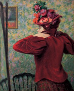 02_Federico Zandomeneghi, Il giubbetto rosso, 1895 circa, antica collezione Camillo Giussani