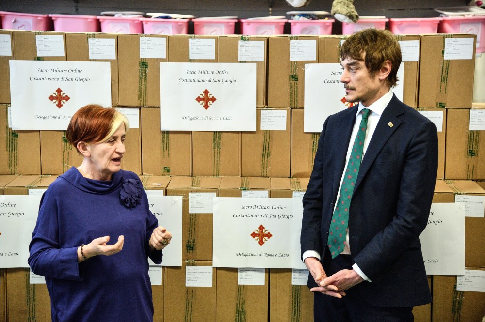 Grazia Passeri e Principe Orsini