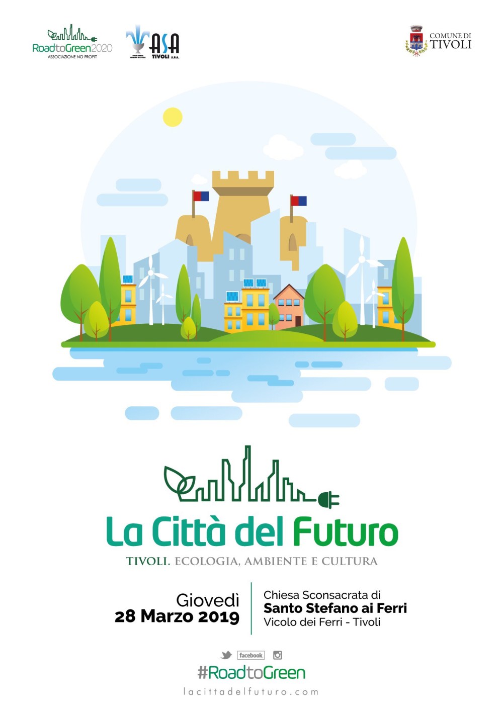 La città del futuro - Tivoli - Locandina