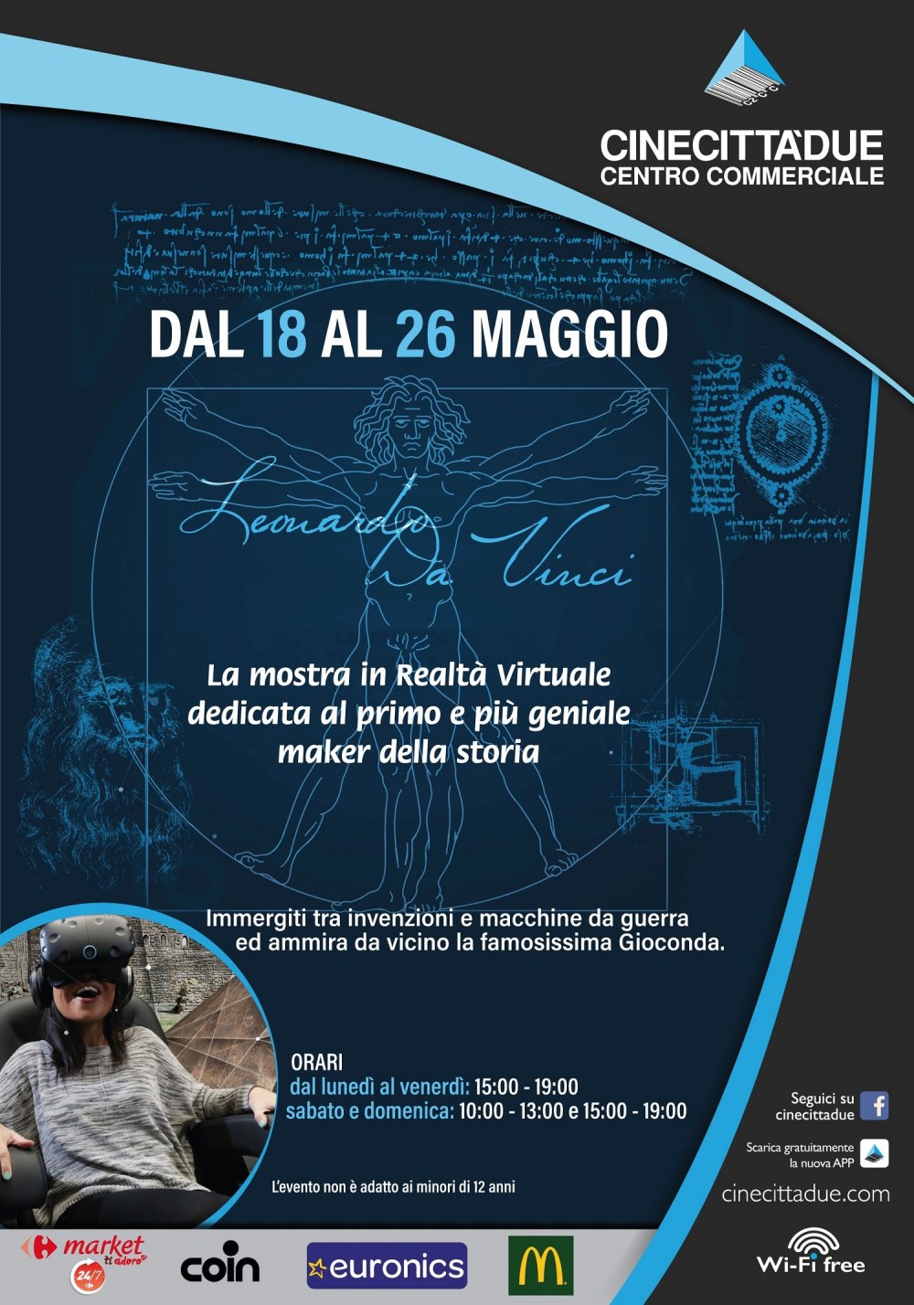 CinecittàDue - Leonardo da Vinci - locandina