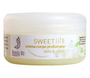 crema corpo latte e cocco