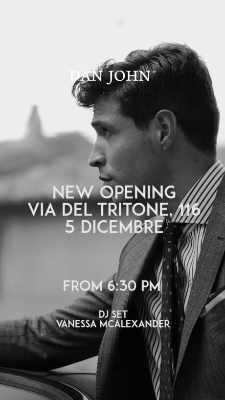 Dan John - Party inaugurazione Via del Tritone 051219